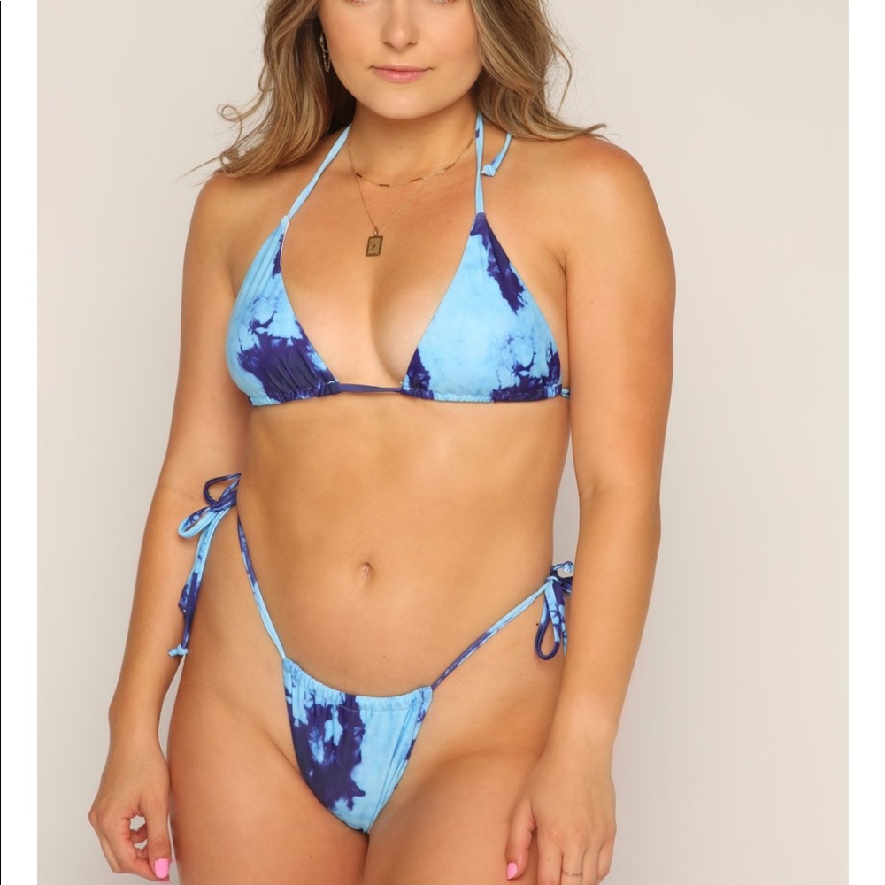 SUNNY BUNNY SWIM BIKINI IVY BLUE SET